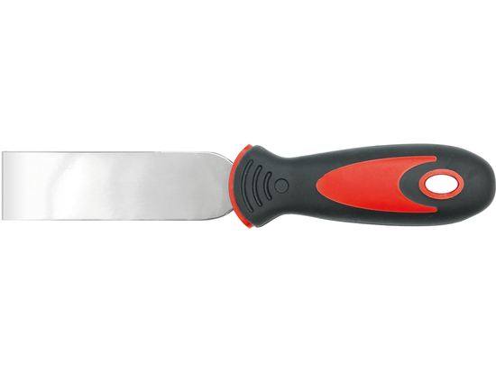 ȘPACLU DIN OȚEL INOXIDABIL, MÂNER BICOLOR, 5CM