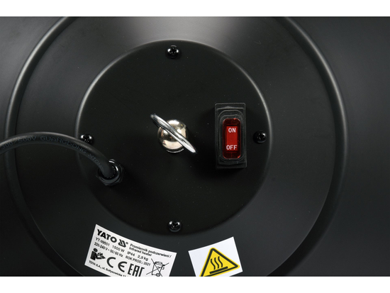 ÎNCĂLZITOR CU INFRAROȘU, 1500W, TELECOMANDĂ