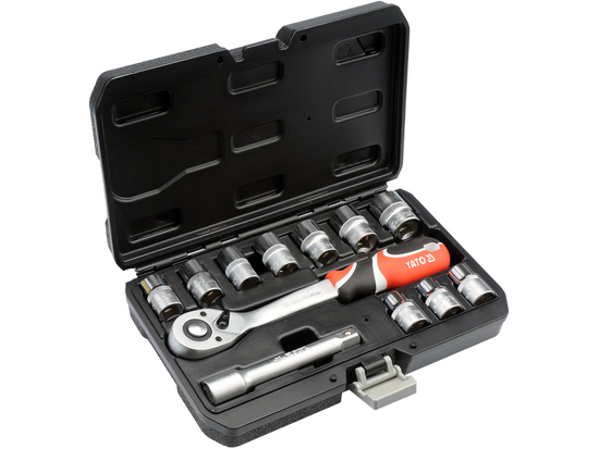 TRUSĂ TUBULARE 1/2'', 12 PIESE