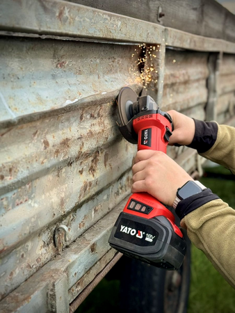 POLIZOR UNGHIULAR 18V, 125MM, FĂRĂ ACUMULATOR