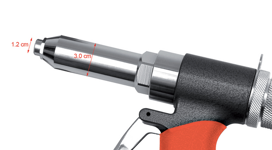 PRESĂ PNEUMATICĂ NITUIT 2.4-4.8MM, 1389KG