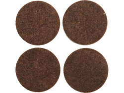 SUPORT ANTIDERAPANT CU DUBLU ADEZIV, 40MM, 4 BUC