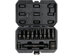 SET BIȚI DE IMPACT, HEXAGONAL ȘI TORX, 3/4''