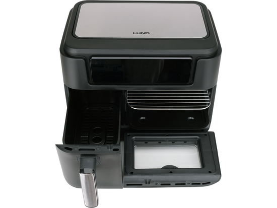 FRITEUZĂ AER CALD 2400W 3.5L+7.5L NEGRU