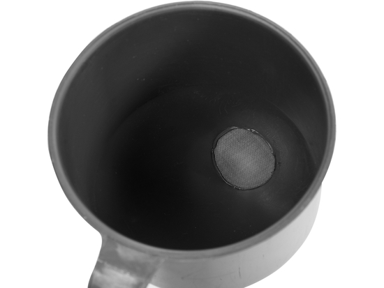 PÂLNIE ÎNCLINATĂ CU SITĂ, GRI, 130MM