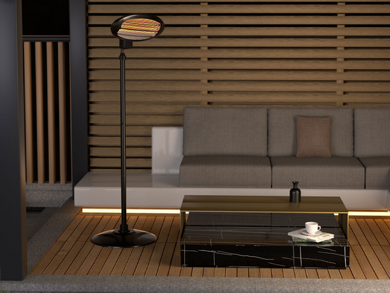 ÎNCĂLZITOR INFRAROȘU CU STATIV, 2000W