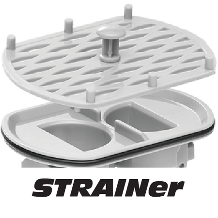 RIGOLĂ DUȘ ''ROTARY'', 50CM, SIFON ROTATIV, WET&DRY