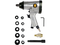 PISTOL PNEUMATIC CU ACCESORI,I 1/2'', 340NM