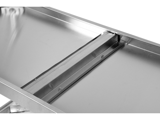 MASĂ DE LUCRU 1000X600XH850+100MM CU SPAȚIU DE DEPOZITARE ȘI TĂBLIE