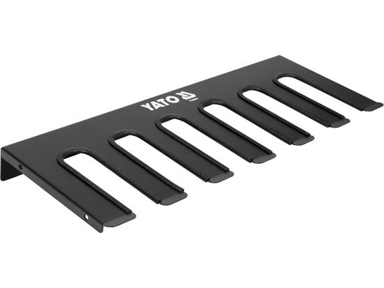 POLIȚĂ METALICĂ PENTRU SCULE ELECTRICE, 6 FANTE, 576X225X55MM