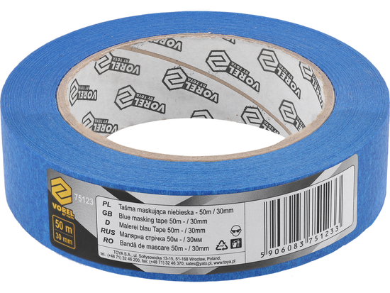 BANDĂ MASCARE, ALBASTRU, 50MX30MM