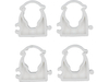 SET 4 CLEME BLOCABILE SUPORT ȚEAVĂ PVC, PE, PE-X, PP, PB, 15-16MM
