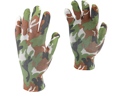 MĂNĂȘI DE GRĂDINĂ MASURĂ 8'', CAMUFLAJ