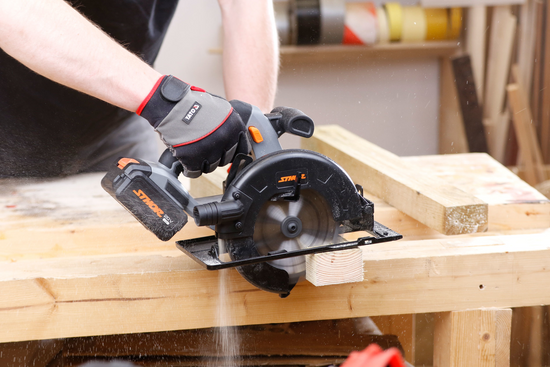 CIRCULAR DE MÂNĂ STHOR 20V, 165MM, FĂRĂ ACUMULATOR