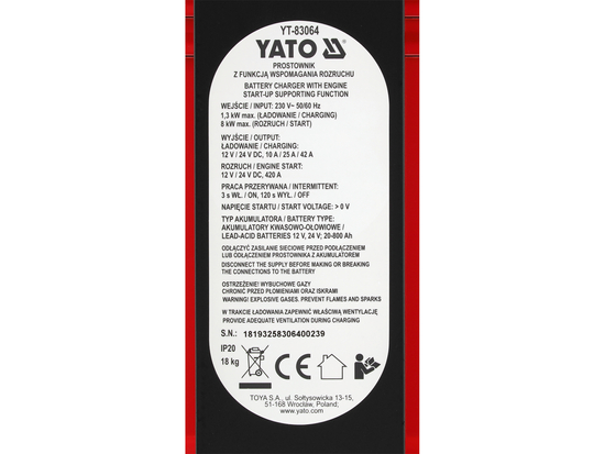 ROBOT PORNIRE 20-800 AH