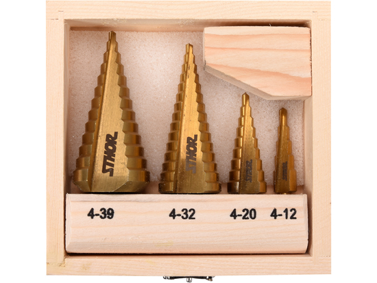 SET BURGHIE ÎN TREPTE, 4 BUC