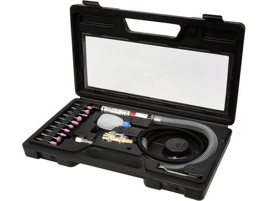 SET MINI FREZĂ PNEUMATICĂ, 16 PIESE