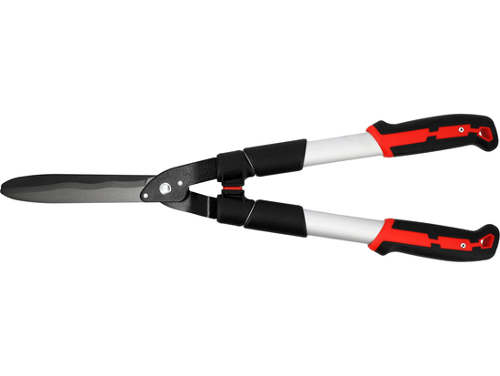 FOARFECĂ TELESCOPICĂ PENTRU GARD VIU CU LAMĂ ONDULATĂ, MÂNER ALUMINIU