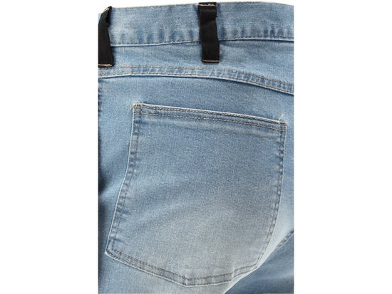 PANTALONI DE LUCRU JEANS ALBASTRU, CU ELASTAN, MĂRIMEA L/XL