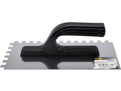 GLETIERĂ INOX CRESTATĂ 270X125MM, 10X10MM