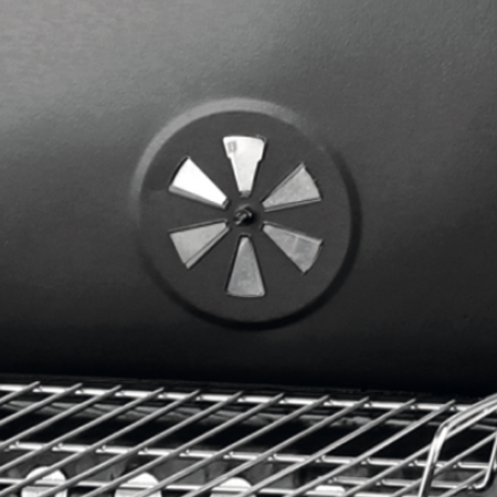 GRĂTAR CU CAPAC, SUPRAFAȚĂ DE GĂTIT 45X40CM