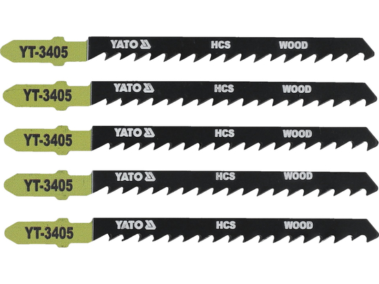 SET LAME PENTRU FIERĂSTRĂU PENDULAR, 5 BUC, 6TPI