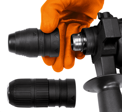 ROTOPERCUTOR 620W, 2.4J, SDS+, 6 ACCESORII