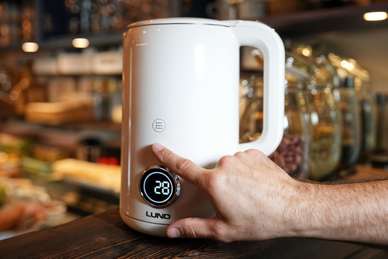 FIERBĂTOR ELECTRIC 1,7L, CONTROLUL TEMPERATURII, ALB