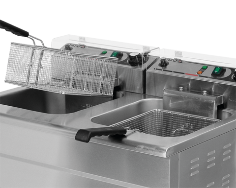 FRITEUZĂ CU DULAP 2X16L