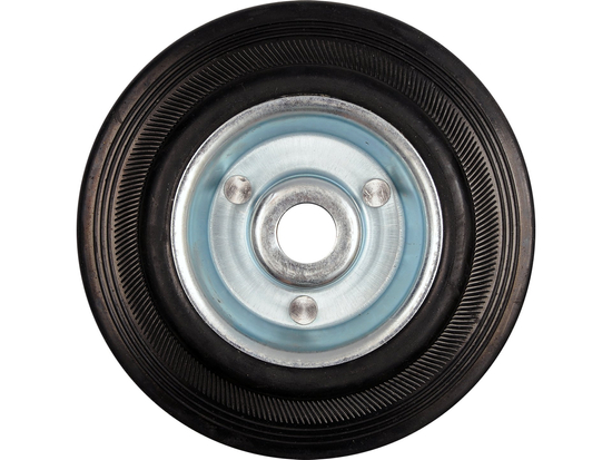 ROATĂ CU CAUCIUC NEGRU 150MM