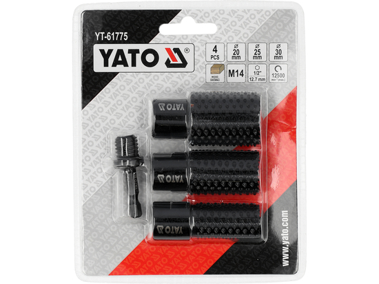 SET 4 FREZE CILINDRICE PENTRU LEMN