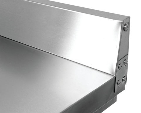 MASĂ DE LUCRU 1200X700XH850+100MM CU SPAȚIU DE DEPOZITARE ȘI TĂBLIE