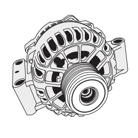SET BIȚI PENTRU ALTERNATOR, 13 BUC, CRV, 1/2''
