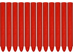 SET 12 CREIOANE CERATE, ROȘU