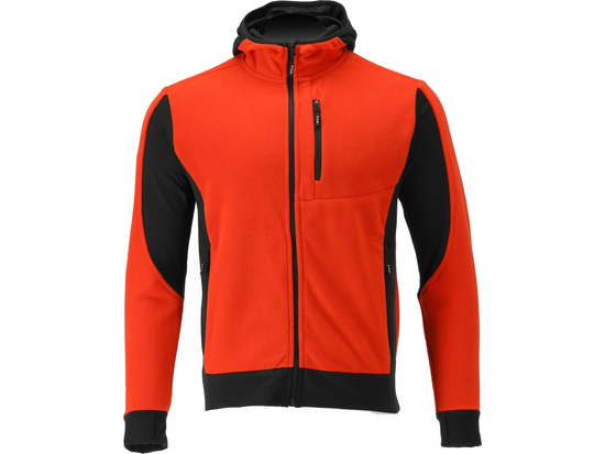 JACHETA FLEECE CU GLUGA SARNA ALBA 3XL