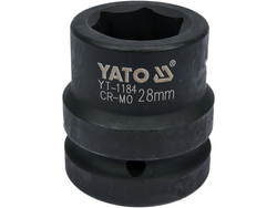 CHEIE TUBULARĂ HEXAGONALĂ DE IMPACT, 1''X28MM