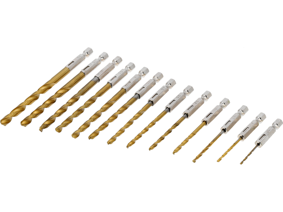 SET BURGIE PT METAL PRINDERE HEX, 13 BUC