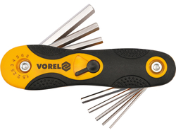 SET CHEI HEXAGONALE 8 BUC,1.5-8MM,CR-V