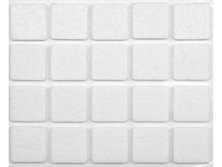 SUPORT ANTIDERAPANT CU DUBLU ADEZIV, 20X20MM, 20 BUC