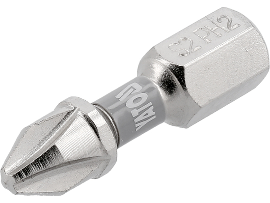 BIȚI 1/4 25MM PH2, 2 BUC, NI