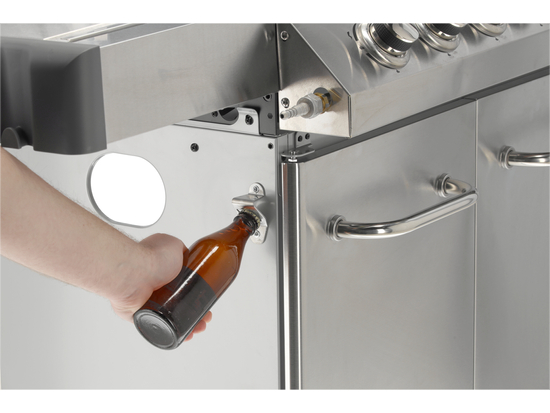 GRĂTAR PE GAZ ITAMI 6+1 ARZĂTOARE, 20.5KW, CAPAC CU GEAM