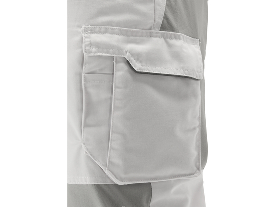 PANTALON DE LUCRU STRETCH. ALB. L