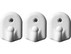 CÂRLIGE PERETE CU ŞURUB 3BUC