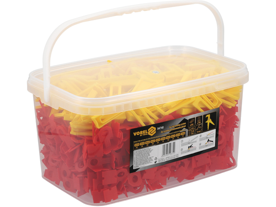 SISTEM NIVELARE PLĂCI 3MM 700 CLIPS + 200 PENE + CLEȘTE