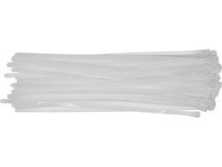 COLIER PLASTIC REUTILIZABIL 7,6X350MM 50 BUC, ALB