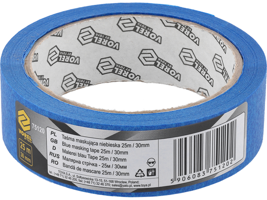 BANDĂ MASCARE, ALBASTRU, 25MX30MM