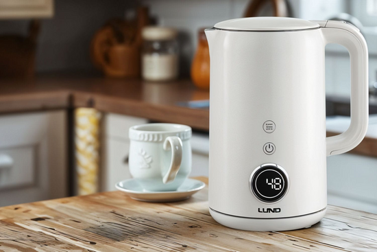 FIERBĂTOR ELECTRIC 1,7L, CONTROLUL TEMPERATURII, ALB