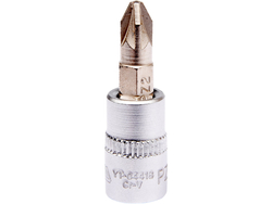 BIT CRUCE CU ADAPTOR 1/4'', PZ2X37MM