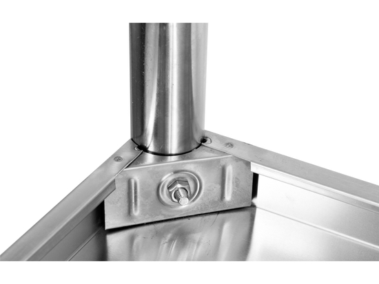 MASĂ DE LUCRU 1000X600XH850+100MM CU SPAȚIU DE DEPOZITARE ȘI TĂBLIE