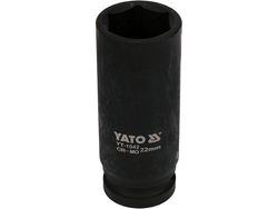 CHEIE TUBULARĂ DE IMPACT HEXAGONALĂ ADÂNCĂ 1/2''X22MM